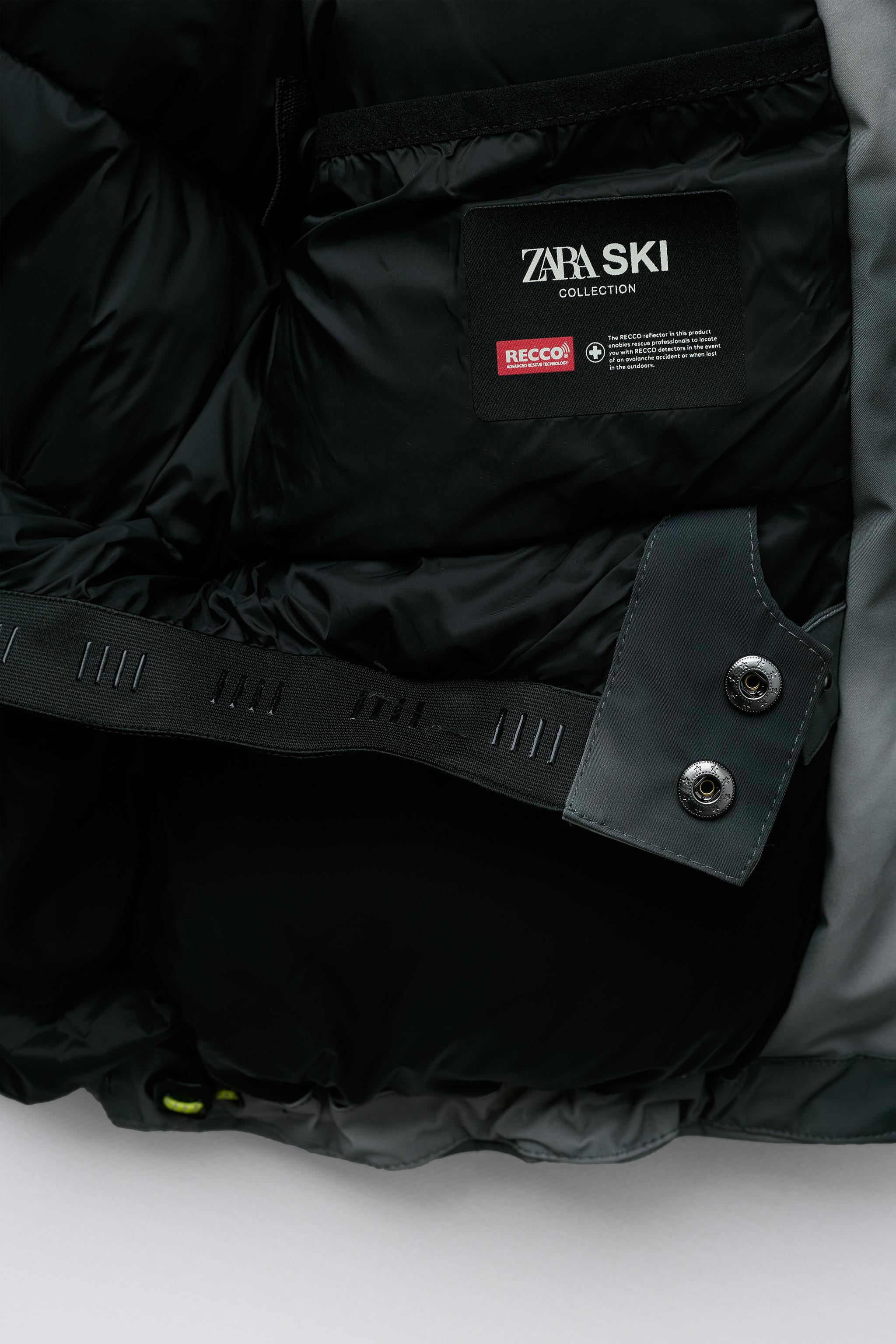 RECCO® SYSTEM SKI COLLECTION TIE DYE WATER RESISTANT AND WINDPROOF DETACHABLE HOODIE JACKET